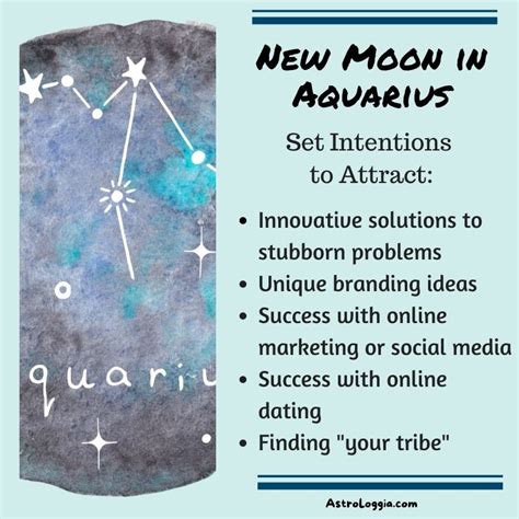 New Moon in Aquarius: January 2023 – Astrologgia