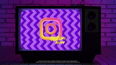 Retro TV Logo - Premiere Pro Templates | Motion Array