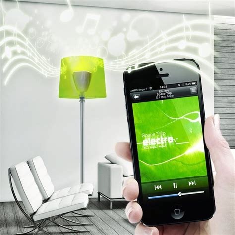 Bluetooth Speaker LED Light Bulb by AwoX » Petagadget