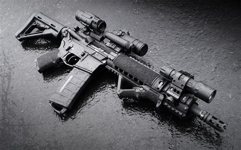 Wallpaper Assault rifle M4 Army