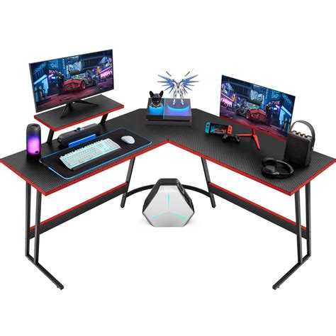 Buy Homall L Shaped Gaming Desk Computer Corner Desk PC Gaming Desk Table with Large Monitor ...