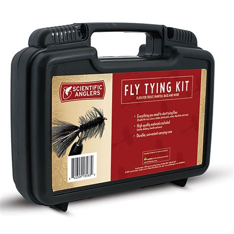 Scientifc Anglers Deluxe Fly Tying Kit Includes Materials and Tools | eBay