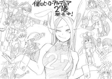 All of Horikoshi's twitter sketches on Tumblr