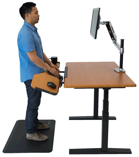 Elevon Super-Ergonomic Desk Extension for Sit-Stand Desks | Ergonomic desk, Standing desk ...