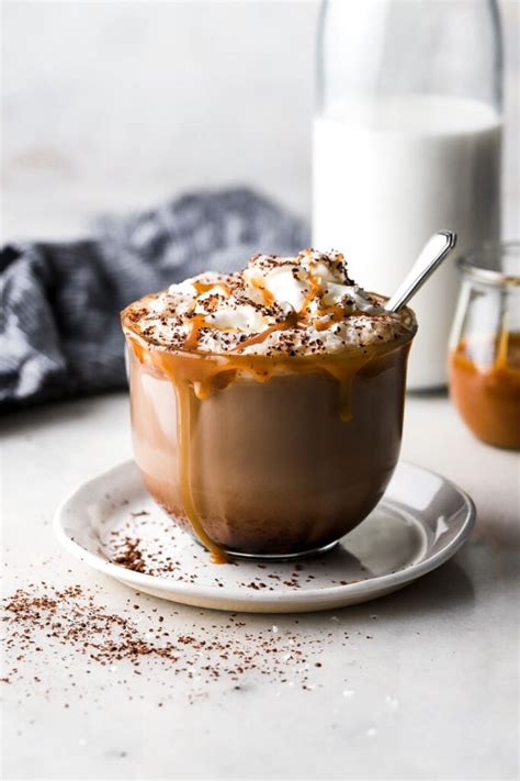 Easy Homemade Salted Caramel Mocha Starbucks Recipe