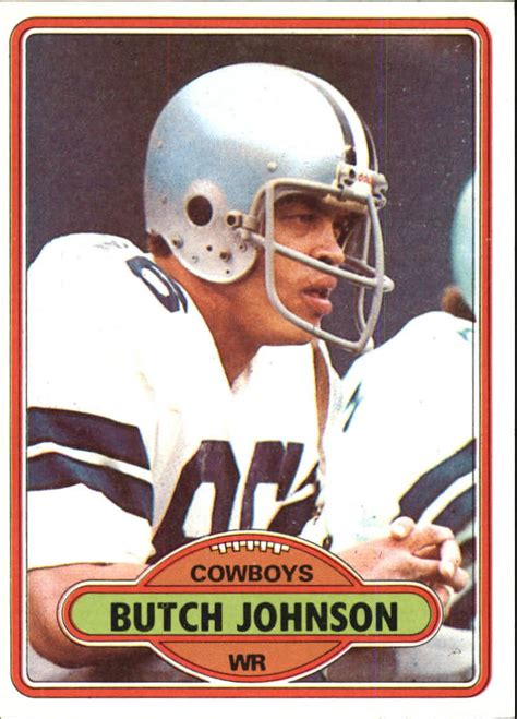 1980 Topps #506 Butch Johnson - NM - Burbank Sportscards | Beckett ...