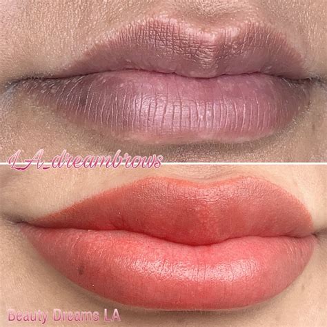 Permanent Lip Blush Healing - Permanent Makeup Lip Blush Los Angeles