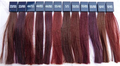 Wella, koleston color | Wella hair color, Hair color swatches, Matrix ...