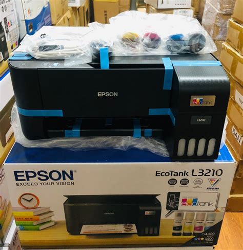 EPSON L3210 printer 3 in 1 unit, Computers & Tech, Printers, Scanners & Copiers on Carousell