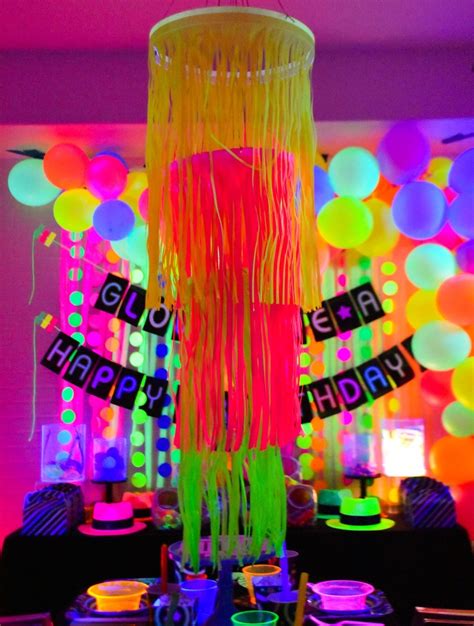 Neon Lights Party Ideas