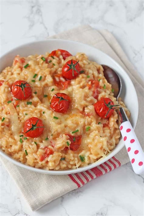 Baked Cheese & Tomato Risotto - My Fussy Eater | Healthy Kids Recipes