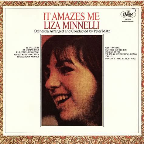 Liza Minnelli – Shouldn't There Be Lightning Lyrics | Genius Lyrics