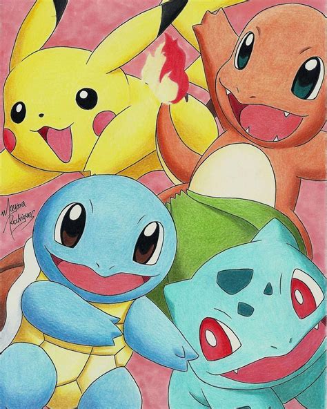 #pokemon #pokemon20thanniversary #pikachu #charmander #squirtle #bulbasaur #anime #manga # ...