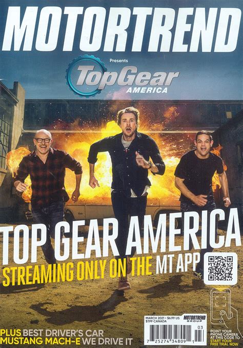 MOTOR TREND MAGAZINE - MARCH 2021 - TOP GEAR AMERICA