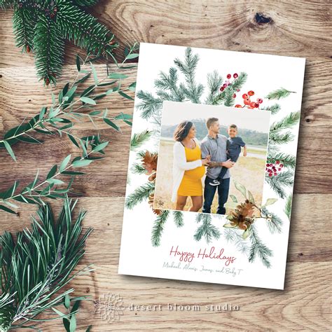 Custom Christmas Card Photo Holiday Card Photo Christmas | Etsy