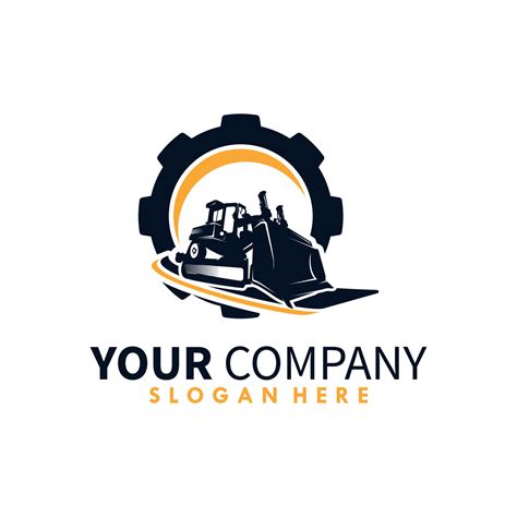 Heavy Equipment Logo Design Template 17227117 Vector Art at Vecteezy