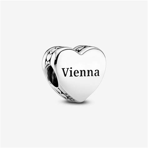 Engravable Heart Charm | Gold plated | Pandora US