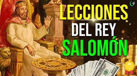 3 LECCIONES FINANCIERAS DEL REY SALOMON PARA SER RICO, LIBRO DE PROVERBIOS - YouTube