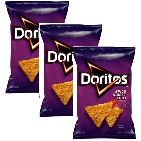 DORITOS, SPICY SWEET CHILI Flavored Tortilla Chips, 9.25 oz Bag (Pack ...