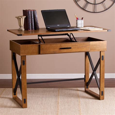 Southern Enterprises Canton Adjustable Height Desk - Ever wished you ...