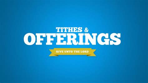 17 Best images about Tithes & Offering on Pinterest | Read the bible ...