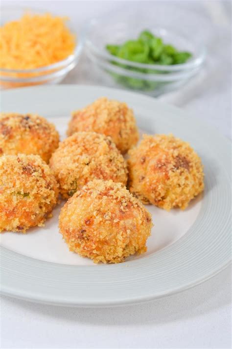 EASY Keto Low Carb Loaded Cauliflower Rice Balls Idea – Air Fryer ...