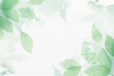 Hand painted watercolor nature background | AI-generated vector