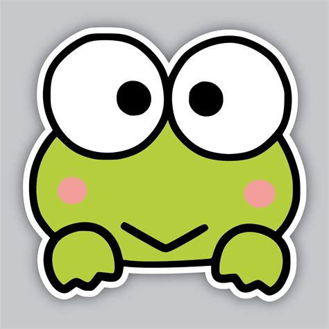 Keroppi Vinyl Sticker/Decal - Cartoon -Hello Kitty -Japanese Anime -Kawaii -Frog | eBay【2024 ...