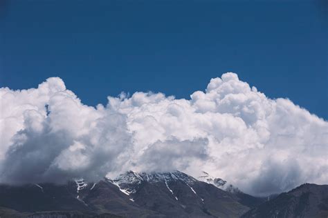 mountains, clouds, sky Wallpaper, HD Nature 4K Wallpapers, Images and Background - Wallpapers Den