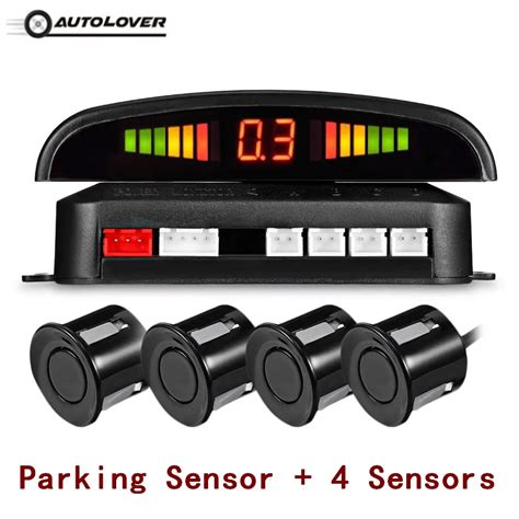 Universal Car Auto Parking Sensor LED Display Reverse Backup Radar Monitor Distance Detector ...