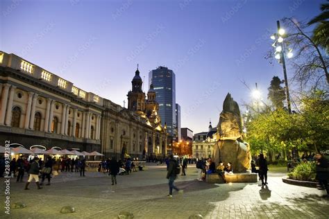 Plaza de Armas - Santiago de Chile Stock Photo | Adobe Stock