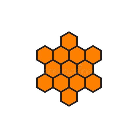 Honeycomb Logo Design Icon Vector Template Stock Vector - Illustration of beekeeping, farm ...