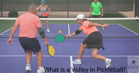 What is A Volley in Pickleball? All You Need to Know - Pickleball Manual