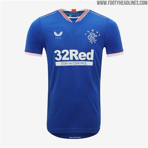 Rangers 21-22 Home Kit Leaked? - Footy Headlines