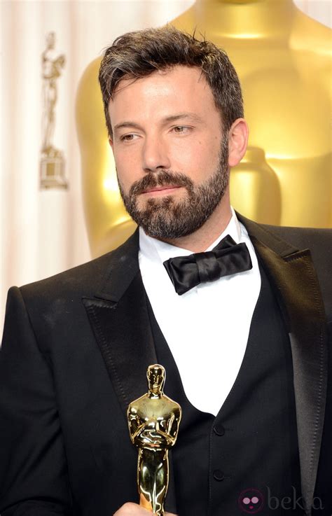 Ben Affleck con su Oscar 2013 - Actores y hermanos: un repaso por la vida de Casey y Ben Affleck ...