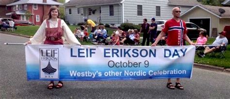 Westby, Wisconsin Remembered: Leif Erikson Day — October 9 & 10, 2015 ...