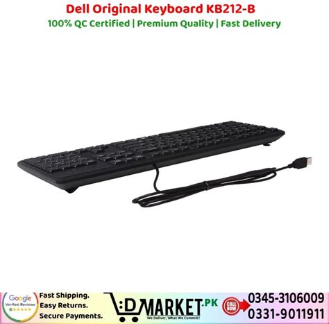 Dell Original Keyboard KB212-B Price In Pakistan | Fast+Secure!