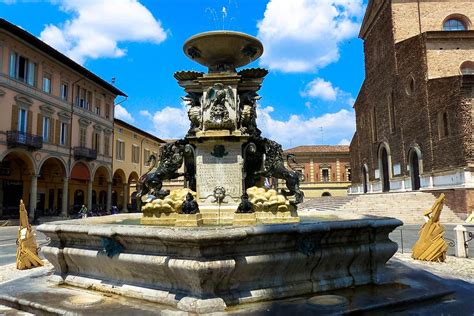 The city of Faenza, Romagna, italy. Thanks to the high quality of its ...