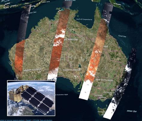 Near real-time satellite images show us the real Australia - blog.data ...