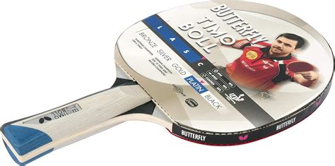 Butterfly Platinum Table Tennis Bat, Black/Red, One: Amazon.co.uk: Sports & Outdoors