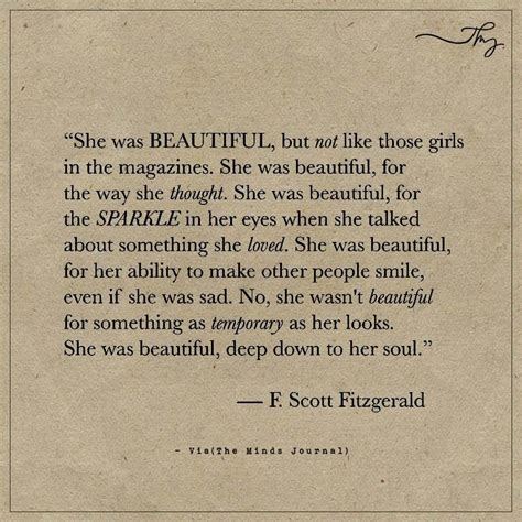 F Scott Fitzgerald She Was Beautiful Quote - ShortQuotes.cc