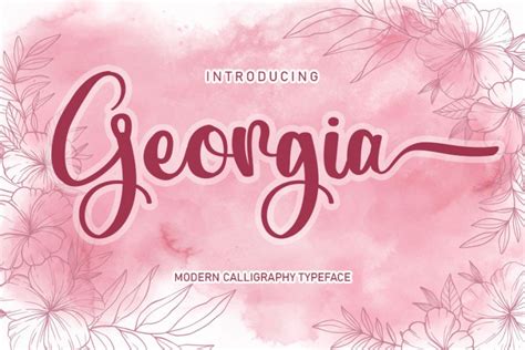 Georgia Font Free Download - FreeFontDL