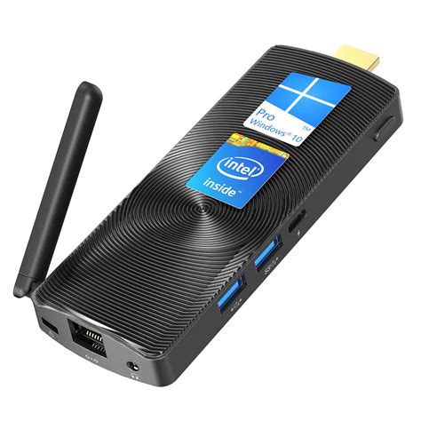 Buy MeLE PCG02 Fanless Mini PC Stick Windows 11 Pro N4000 4GB/128GB Portable Mini Desktop ...