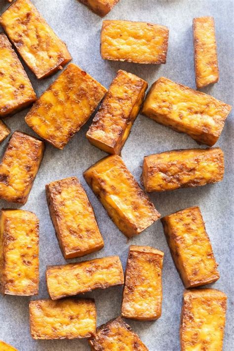 Crispy Baked Tofu (3 Ways)