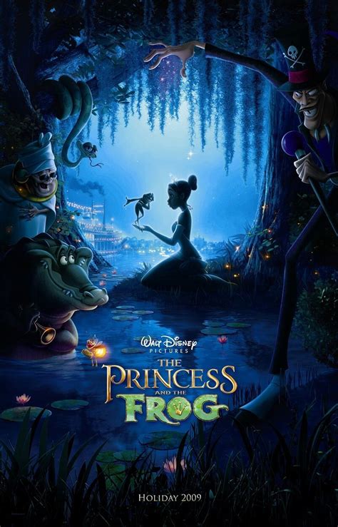 Walt Disney's The Princess and the Frog movie poster (a) : 11 x 17 ...