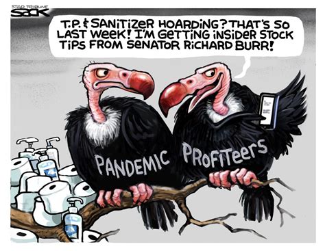 Coronavirus pandemic profiteers: Political Cartoons – Daily Breeze