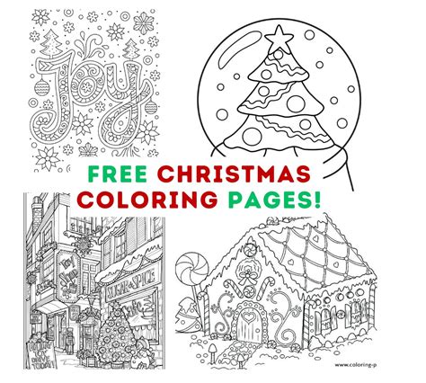 Free Christmas Coloring Pages - Mom Life Made Easy