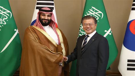 South Korean president in Saudi Arabia, meets crown prince