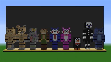 i built the fnac animatronics, i do take requests [repost because the last one got taken down ...