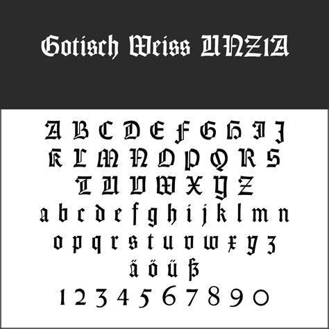 Molde De Letras Goticas Para Imprimir : 50 letras góticas para romper ...